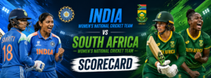 India women's national cricket team vs south africa women's national cricket team match scorecard