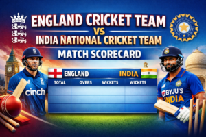 England Cricket Team vs India