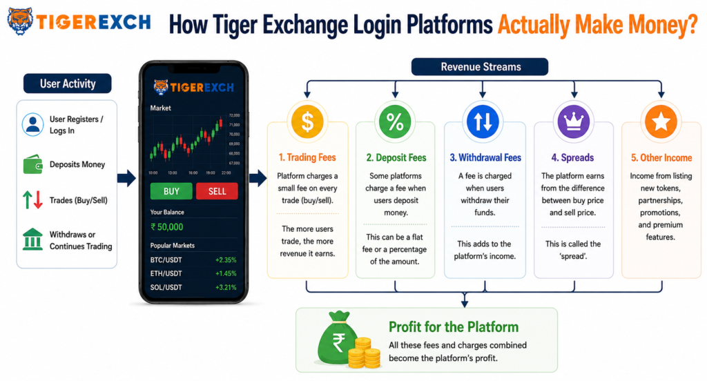 tiger exchange login